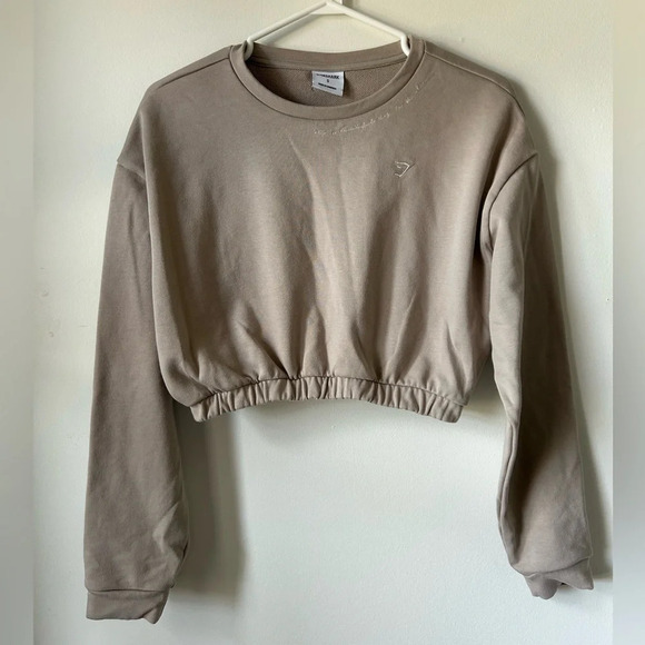 Gymshark x  Whitney Simmons Cropped Sweater - Picture 1 of 5